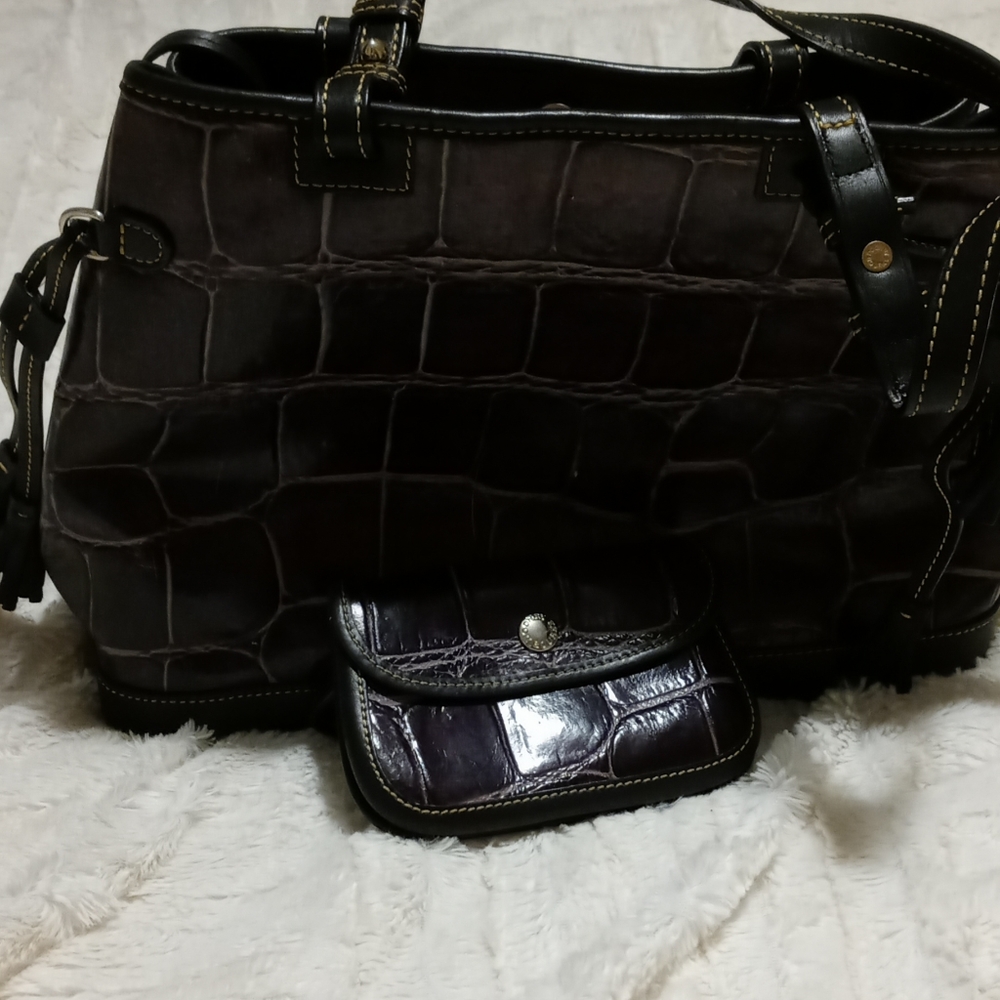 Dooney and Bourke bag and wristlet